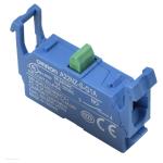 Trykknap a22nz contact block spst-no (blå) a22nz-s-g1a