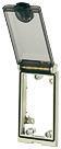 Ramme metal single 1-fag ip65 forniklet modlink msdd 4000-68213-0000000