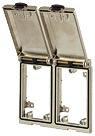Ramme metal 2-fag ip65 forniklet modlink msdd 4000-68123-0000000