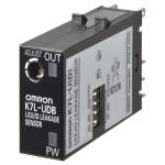 Væske lækage sensor ledende minature plug-in justerbare følsomhedsindstillinger - 1m ohm langdistance ledninger sort farve k7l-ub