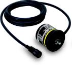 Encoderabsolut 256ppr 8-bit 12-24vdc grå kode output 2 m kabel e6cp-ag5c 256 2m