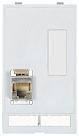 Data insert 1 × rj45 + 1xsub-d modlink msdd
