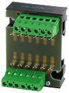 Montering modul mp 12 montageskinne / skrueklemmer terminal