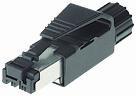 Rj45 ethernet 0° 4-polet skærmet