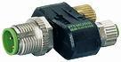 T-styk mini m12-han 3p / 2x m8-bu
