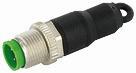 Endemodstand m12 han lige 4-polet b-kodet til profibus