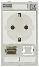 Combi insert single 1x data udskæring tyskland 1x rj45 modlink msdd