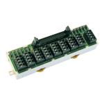 Din-skinne montage input klemrække til cj1w-ctl41-e mil40 sokkel skrueløse klemmer (brug medxw2z-xxxk kabel) xw2g-40g7-e