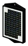 Reflektor polariserende til brug med e3zm-b 44mmx64mm e39-rp1