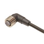 Sensorstikket m12 4-leder vinklet hunstik pur 10 m xs2f-m12pur4a10m