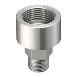 Tryksensoradapter, r konisk gevind,mandlige, 10a 3/8, sus304 e8pc-ya-a38
