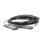 Fiberoptisk sensor gennemgående bjælke områdedetektering 30mm område høj-flexfiber r1 2m kabel e32-t16wr 2m