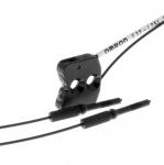 Fiberoptisk sensor konvergent reflekterende firkantet hoved høj flexr4 fiber 2 m kabel e32-l25lr 2m