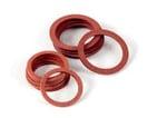 Fiberpakning rød ø56x47x2mm