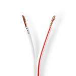folie hvid pvc runde m 0 100 cca mm 50 2 2x kabel hjtaler
