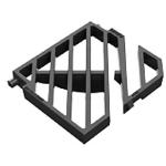 RJ 4162 diagonal rist. D400. SG-jern