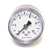 Kemi manometer 1/4 x ø63 0-10 bar bagudvendt studs