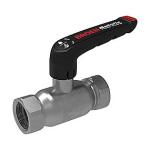 BROEN Ballofix G1 1/4xG1 1/4 - BROEN Ballofix Full Flow forzinket, G1 1/4xG1 1/4, DN32, Lav