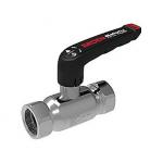 BROEN Ballofix kuglehane Full Flow 1.1/4´´ DN32 med håndtag. Muffe-muffe. Rustfrit stål