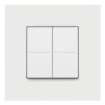 Niko lysdæmper til Philips Hue system pure white steel