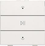 Audio tryk med led cream nhc hvid