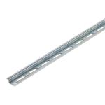 Din skinne ts15x5 med huller 4,2x12 galvanizeret l=2m