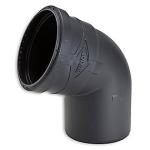 Quiet lyddæmpende afløbsbøjning 40 mm, 67 °