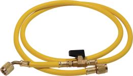 Rothenberger gul slange med kuglehane, til r22- r407c-r134a-r404a