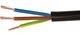 Plastkappeledning h05 vv-f 5g4 sort r50