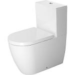 Se Duravit ME by Starck toilet 370x650mm uni-lås vandret eller lodret afløb med WonderGliss. Uden cisterne & sæde hos Elvvs.dk