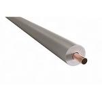Tubolit rørisolering 76x20mm/2m 10-100gr.C grå (PE) mod varmetab med lukkede celler.