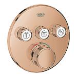 sunset warm ventiler 3 med termostat forplade brus smartcontrol grohtherm grohe