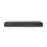 anthracite metal fjernstyret gbps 18 60hz 4k output hdmi 1x -indgang hdmi 5x 5-port switch hdmi nedis