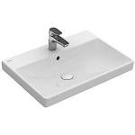 V&B Avento håndvask til møbel 650x470mm med hanehul. Hvid alpin, CeramicPlus