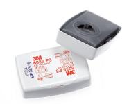 3M 6035, Partikelfilter, 80 stk, P3, 3M™ Helansigtsmaske 6000-serien, 3M™ Halvansigtsmaske 6000-serien, 3M™ Halvansigtsmaske 6500QL...
