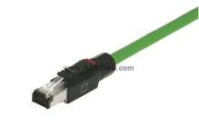 Lige industrielt rj45 stik cat5 idc