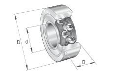 Leje fag 3207-bd-xl-2z-tvh