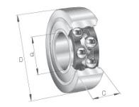 Løberulle ina lr5003-2rs