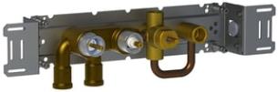 Vola termostat indb.del 5400nv u/løs afg.mf, med pex rørsikring indb.variant: omsk 78mm afst