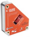 Eclipse stor svejsemagnet med on-off knap 45°/90°