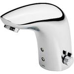 Oras bluetooth håndvaskarmatur indstil via App, 9/12V,krom,flexslanger. Med stikprop