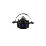 3m secure click halvmaske med talemembran medium hf-802sd 1 stk