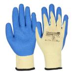 Os gripper blue handske str 9