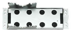 Sidoor gummimetal antivibrationsbeslag gummibundet metal anbefales til montering af gearmotorer sidoor