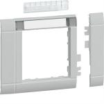 Ramme 80mm m55 ral7035 m. skriftfelt