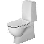 Billede af Duravit DuraStyle Nordisk toilet, åben skylle-rand, Wondergliss