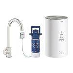 kedel rund med c-tud armatur mono ii red grohe