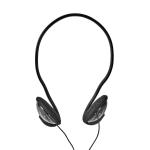 Nedis Kablede On-Ear Hovedtelefoner | 3.5 mm | Kabellængde: 2.10 m | Sort