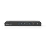 anthracite metal gbps 18 60hz 4k output hdmi 4x input hdmi 4-port splitter hdmi