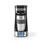 sølv sort timer tænd funktion hold-varm 1 l 4 0 kapacitet maksimal kaffemaskine